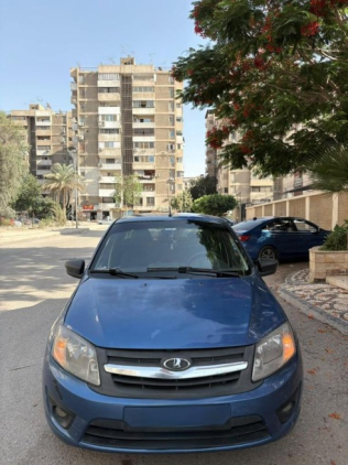 Lada Granta 2020 Dark Blue Manual Used for Sale in Nasr city
