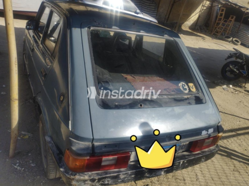 Fiat 127 1987 Blue Manual Used for Sale in Shobra - 2