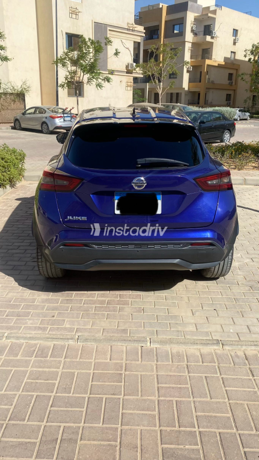 Nissan Juke 2021 Blue Automatic Used for Sale in Giza - 3