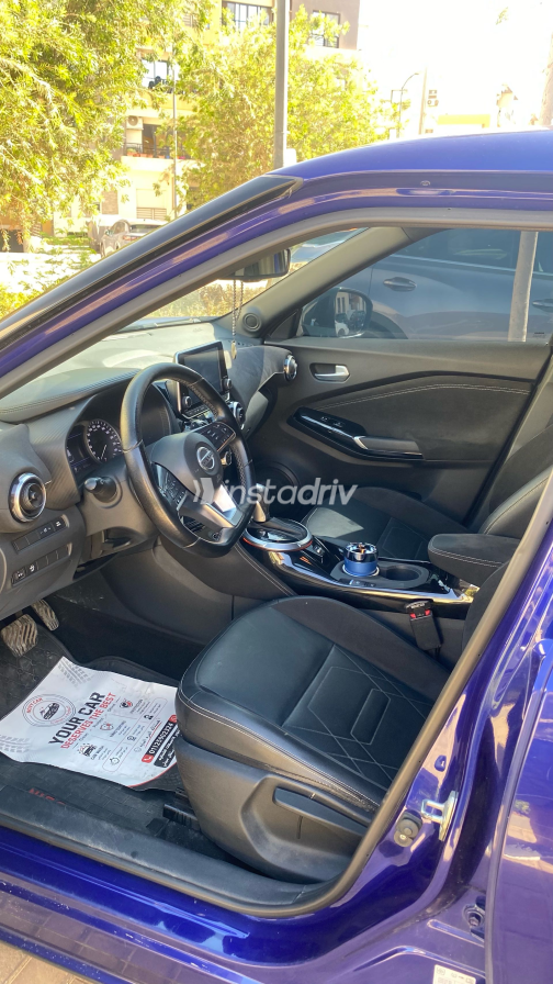 Nissan Juke 2021 Blue Automatic Used for Sale in Giza - 4