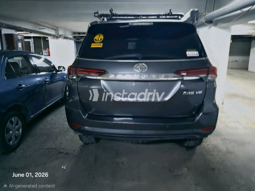 Toyota Fortuner 2018 Gray Automatic Used for Sale in Heliopolis - 6