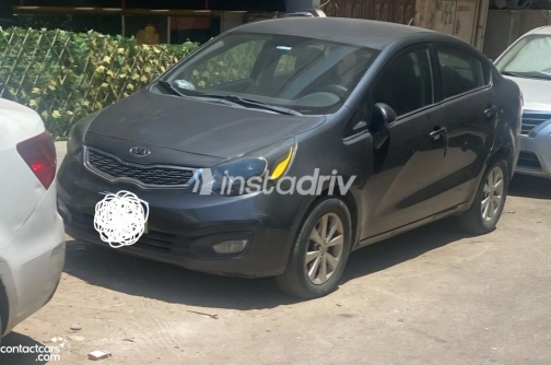 Kia Rio 2013 Dark Gray Automatic Used for Sale in Giza - 3