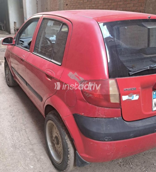 Hyundai Getz 2009 Red Automatic Used for Sale in Shibin el Kom  - 4
