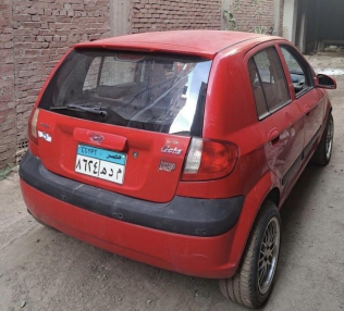 Hyundai Getz 2009 Red Automatic Used for Sale in Shibin el Kom 
