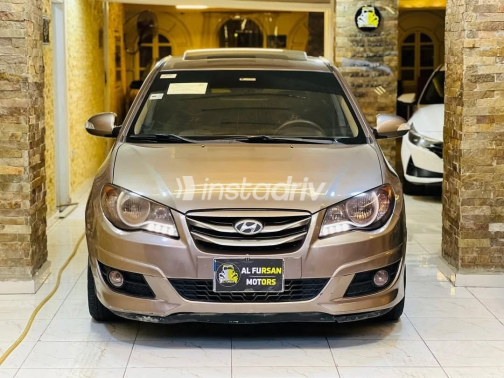 Hyundai Elantra HD 2018 Bronze Automatic Used for Sale in Giza - 2