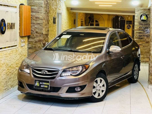 Hyundai Elantra HD 2018 Bronze Automatic Used for Sale in Giza - 3