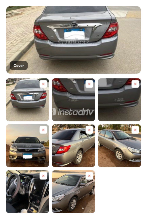 بى واى دى‬ F3 2024 رمادي يدوي مستعملة للبيع في القاهرة - 1