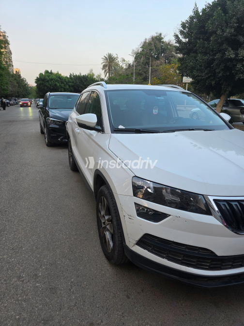 Skoda Karoq 2022 White Automatic Used for Sale in Giza - 6