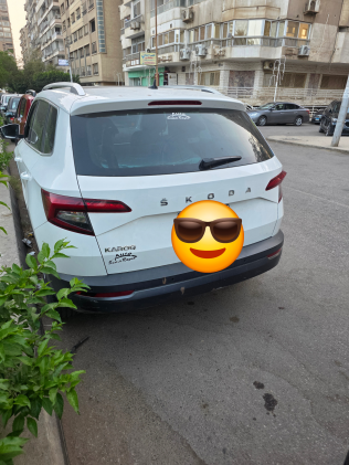Skoda Karoq 2022 White Automatic Used for Sale in Giza