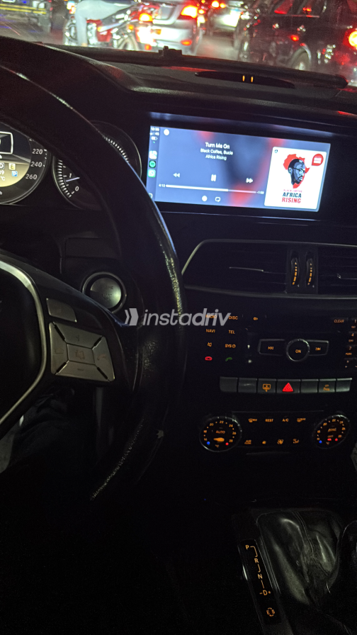 Mercedes C 180 2012 Gray Automatic Used for Sale in Alexandria - 3