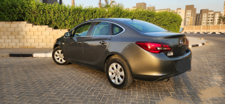 Opel Astra 2021 Gray Automatic Used for Sale in Nasr city