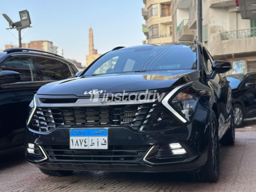 Kia Sportage 2024 Black Automatic Used for Sale in Faiyum - 3