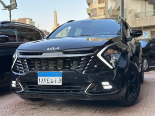 كيا سبورتاج 2024 أسود أوتوماتيك مستعملة للبيع في الفيوم