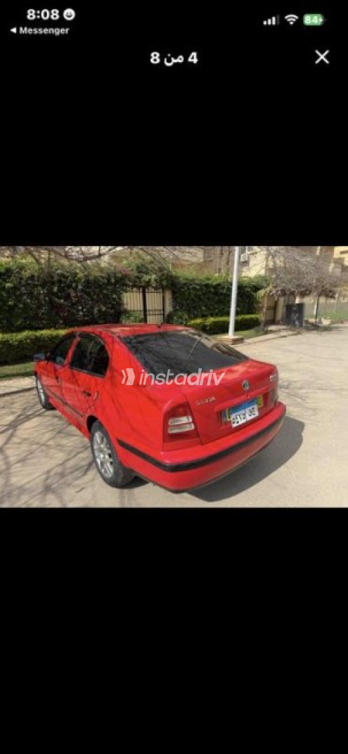 سكودا اوكتافيا A4 1998 أحمر يدوي مستعملة للبيع في المرج - 2