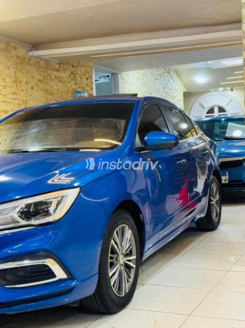 MG 5 2022 Dark Blue Automatic Used for Sale in Mohandessin - 3