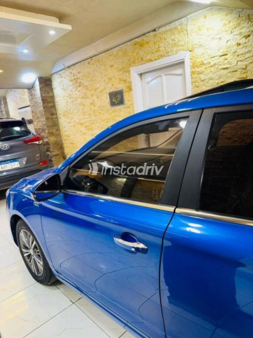 MG 5 2022 Dark Blue Automatic Used for Sale in Mohandessin - 4