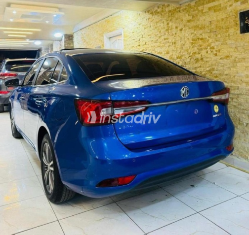 MG 5 2022 Dark Blue Automatic Used for Sale in Mohandessin - 9