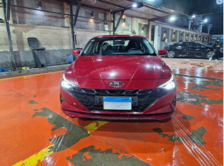 Hyundai Elantra CN7 2022 White Automatic Used for Sale in Greater Cairo ( Cairo + Giza)