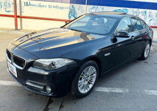 BMW 520 2015 Black Automatic Used for Sale in Nasr city