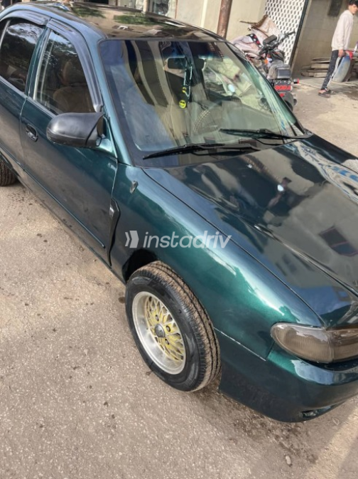 Hyundai Accent 1999 Green Manual Used for Sale in Greater Cairo ( Cairo + Giza) - 2
