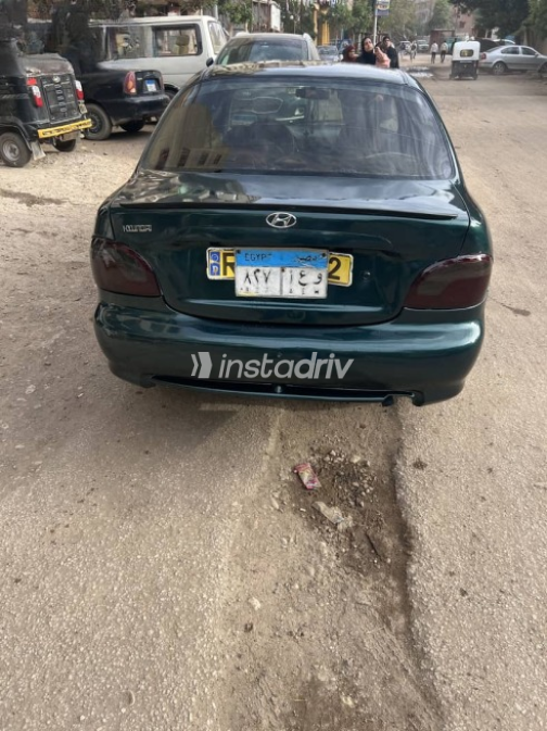 Hyundai Accent 1999 Green Manual Used for Sale in Greater Cairo ( Cairo + Giza) - 5