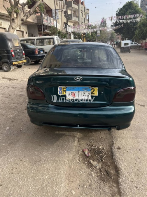 Hyundai Accent 1999 Green Manual Used for Sale in Greater Cairo ( Cairo + Giza) - 8