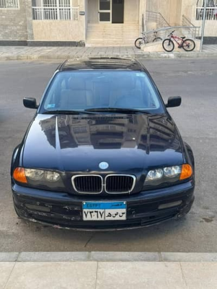 BMW 320 2002 Dark Blue Automatic Used for Sale in Greater Cairo ( Cairo + Giza)