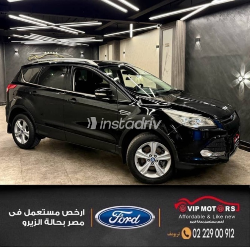Ford Kuga 2016 Black Automatic Used for Sale in Nasr city - 3