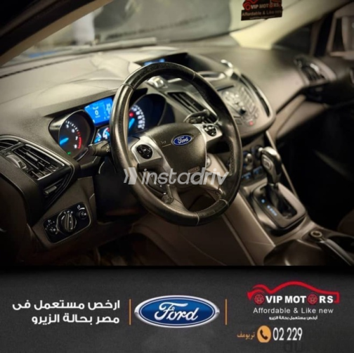 Ford Kuga 2016 Black Automatic Used for Sale in Nasr city - 10