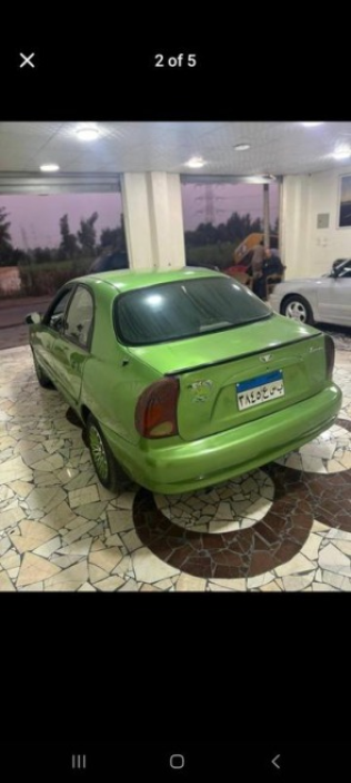دايو لانوس 2 2004 أخضر يدوي مستعملة للبيع في طنطا