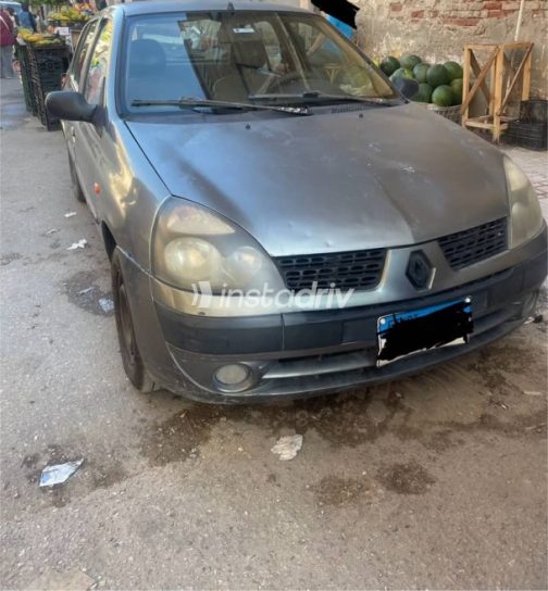 Renault Clio 2003 Gray Manual Used for Sale in Damietta - 1