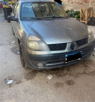 Renault Clio 2003 Gray Manual Used for Sale in Damietta