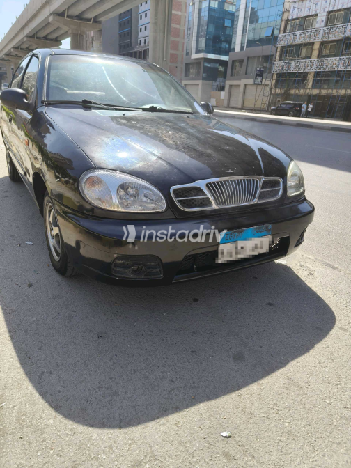 Daewoo Lanos 2 2005 Black Manual Used for Sale in Heliopolis - 2