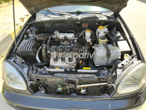 Daewoo Lanos 2 2005 Black Manual Used for Sale in Heliopolis - 5