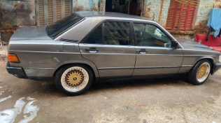 Mercedes 190 1987 Gray Automatic Used for Sale in Tanta