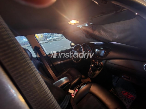 Hyundai I10 2012 Dark Gray Automatic Used for Sale in Mokattam - 3