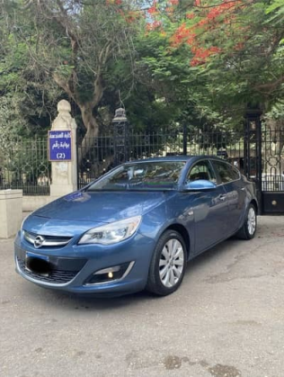 Opel Astra 2013 Dark Blue Automatic Used for Sale in Heliopolis