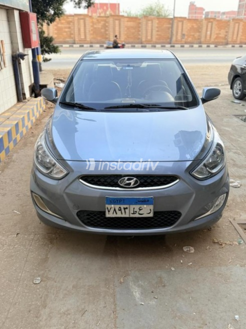 Hyundai Accent RB 2019 White Automatic Used for Sale in Greater Cairo ( Cairo + Giza) - 8