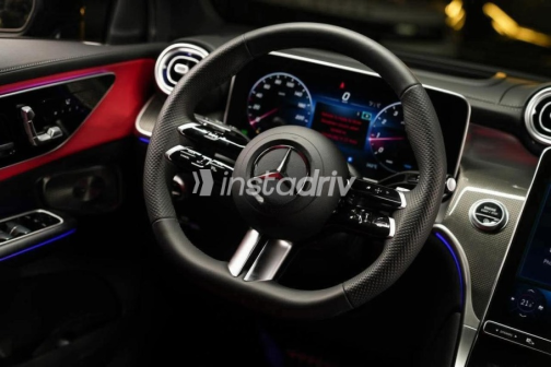 Mercedes GLC 300 2024 Black Automatic Used for Sale in Heliopolis - 6