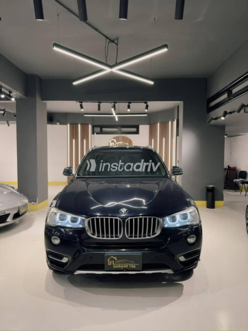 BMW X3 2017 Dark Blue Automatic Used for Sale in Cairo - 1