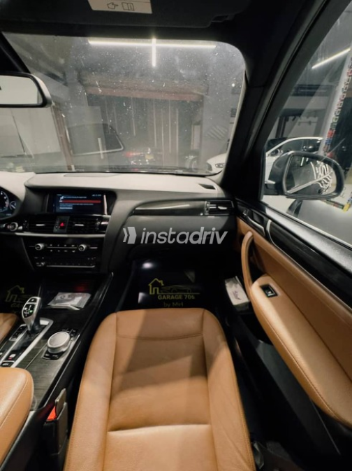 BMW X3 2017 Dark Blue Automatic Used for Sale in Cairo - 4