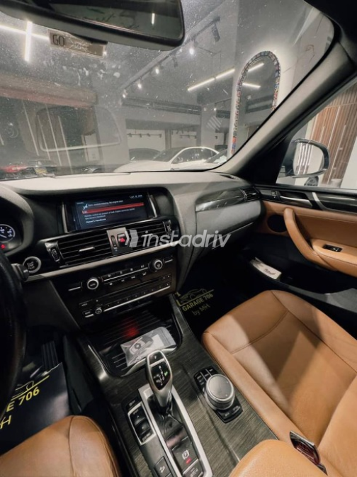 BMW X3 2017 Dark Blue Automatic Used for Sale in Cairo - 8