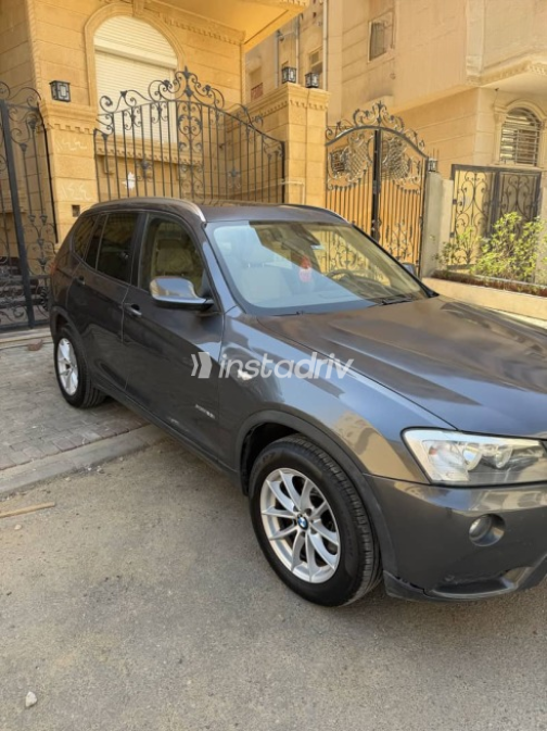 BMW X3 2014 Gray Automatic Used for Sale in Cairo - 2