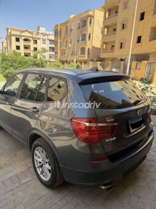 BMW X3 2014 Gray Automatic Used for Sale in Cairo - 4