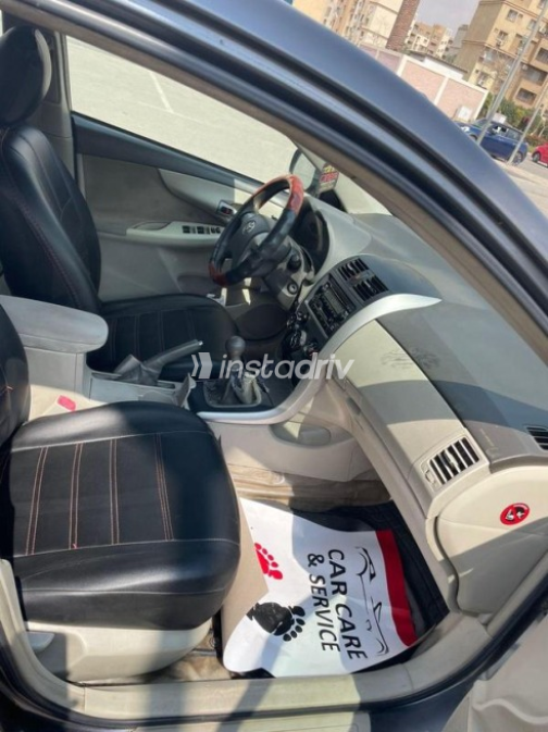 Toyota Corolla 2008 Dark Gray Manual Used for Sale in Madinaty - 2