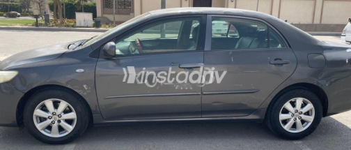 Toyota Corolla 2008 Dark Gray Manual Used for Sale in Madinaty - 3
