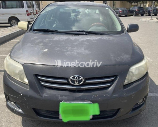 Toyota Corolla 2008 Dark Gray Manual Used for Sale in Madinaty - 4