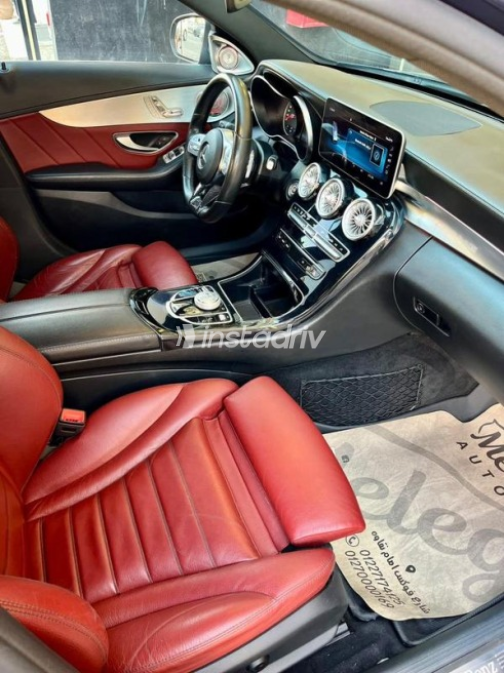 Mercedes C 180 2019 Black Automatic Used for Sale in Ismailia - 9