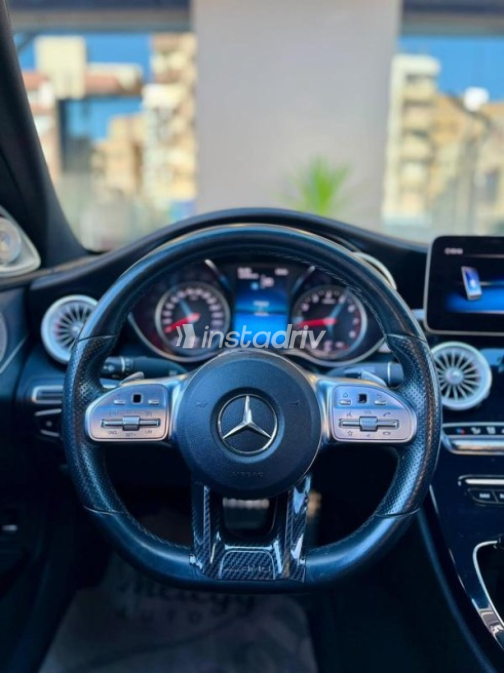 Mercedes C 180 2019 Black Automatic Used for Sale in Ismailia - 10