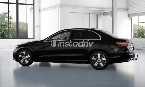 Mercedes C 180 2024 Black Automatic Used for Sale in Cairo - 1
